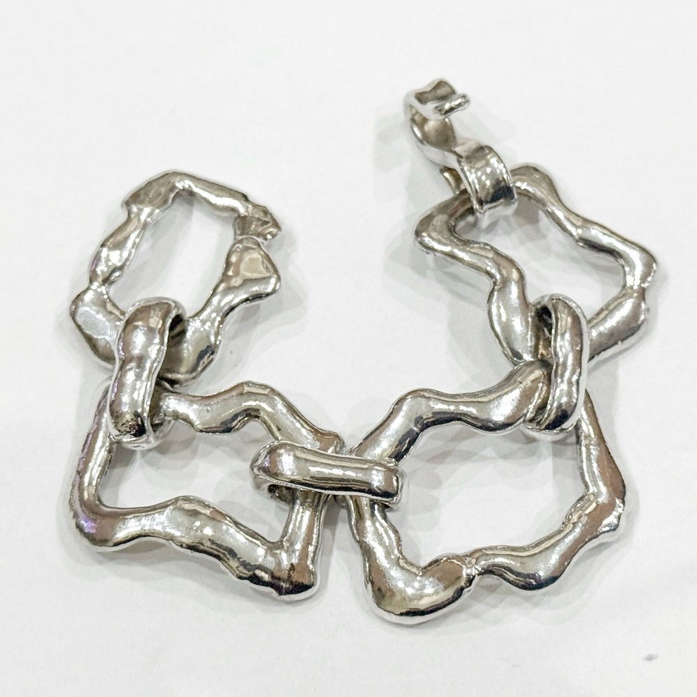 Jacob Hull / Demark / B&D (Buch & Deichmann) Modernist Brutalist Link Bracelet